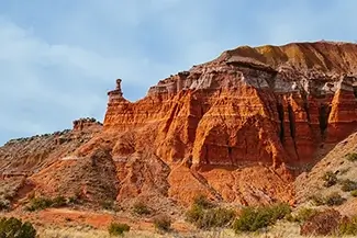 Palo Duro Canyon State Park Majestic Red Formation, Canyon, Texas