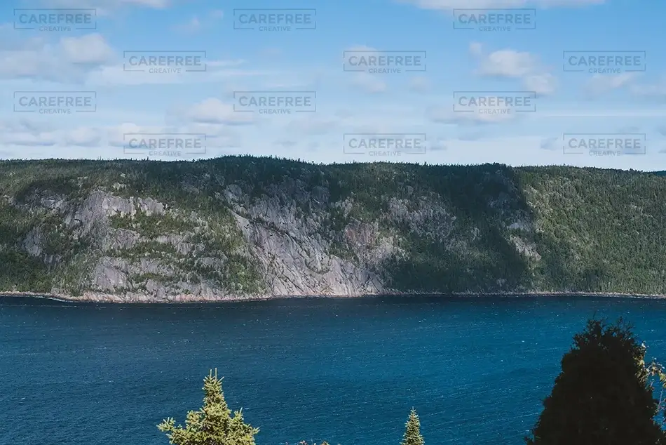 Saguenay Fjord National Park Clifftop View, Rivière-Éternité, Quebec · Canada