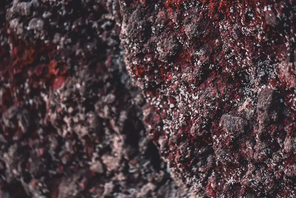 Paulina Creek Rich Red Stone Texture