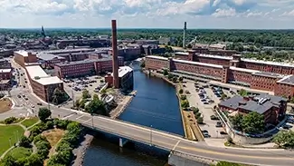 Pepperell Mills Saco River and Industrial Buildings, Saco, Maine