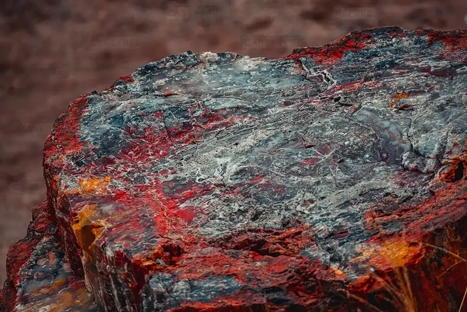 Petrified Forest National Park Gem-Like Wood Detail, Arizona · United States
