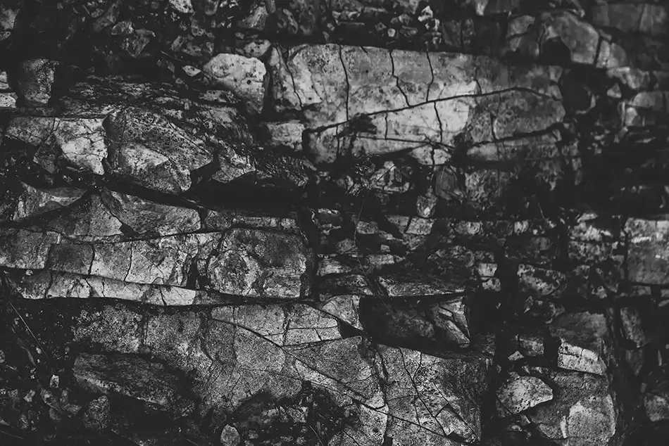 Pinnacles National Park Cracked Grey Texture, California · United States