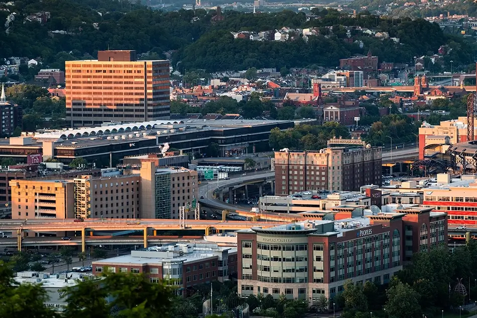 Point Of View Pittsburgh Cityscape, Pittsburgh, Pennsylvania · United States