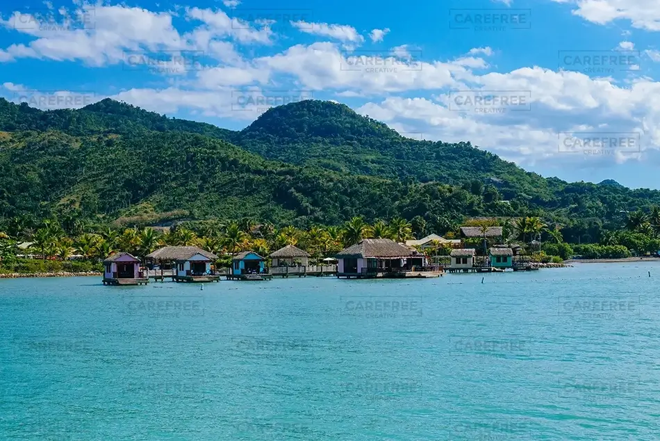 Puerto Plata Beachfront Cabins With Mountain Backdrop, Puerto Plata, Dominican Republic · Caribbean