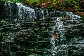 Ricketts Glen State Park Layered Falls, Benton, Pennsylvania