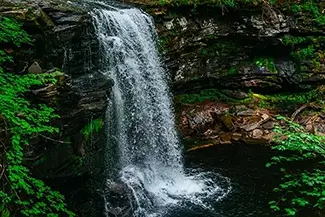 Ricketts Glen State Park Waterfall Seclusion, Benton, Pennsylvania