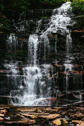 Ricketts Glen State Park Level Cascades, Benton, Pennsylvania