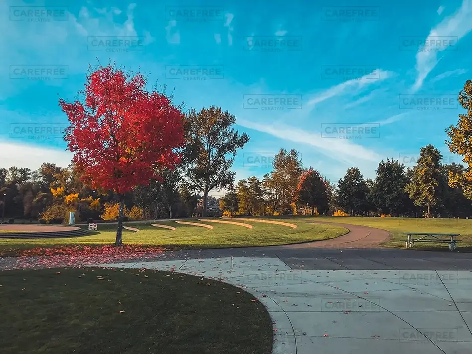 Riverfront City Park Seasonal Path, Salem, Oregon · United States