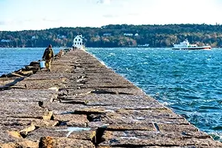 Rockland Breakwater Lighthouse Journey, Rockland, Maine
