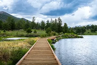 Rocky Mountain National Park Boardwalk Trail, Estes Park, Colorado