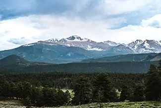Rocky Mountain National Park Dark Mountain Gradient, Estes Park, Colorado