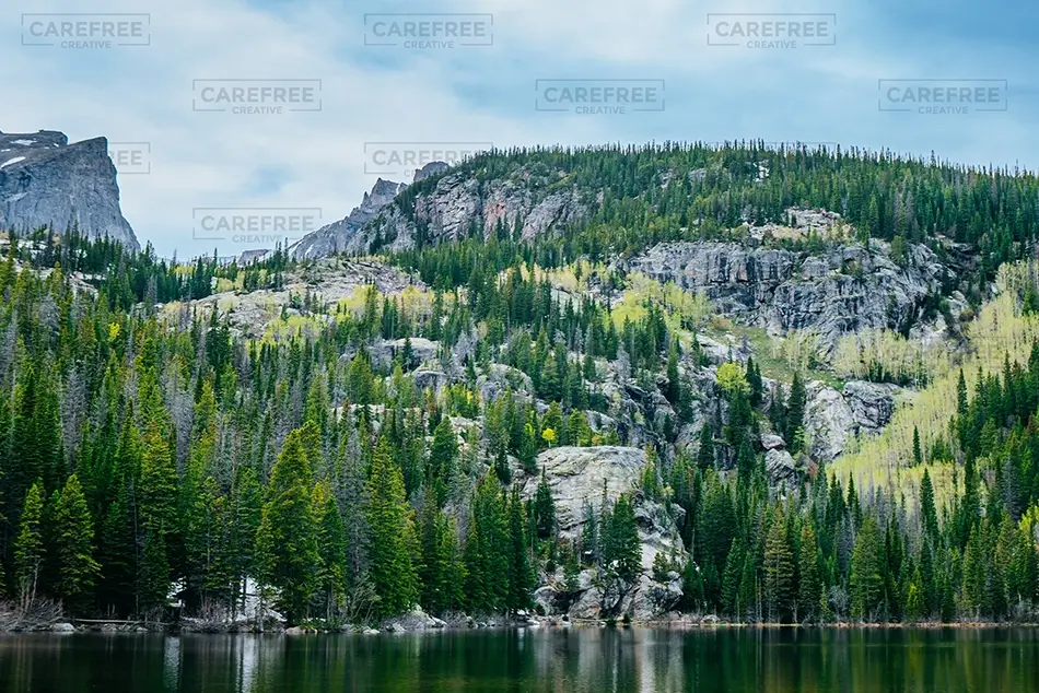 Rocky Mountain National Park Majestic Mountain Landscape, Estes Park, Colorado · United States