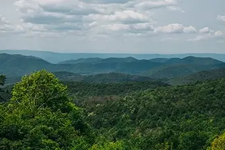 Shenandoah National Park Verdant Overlook, Virginia