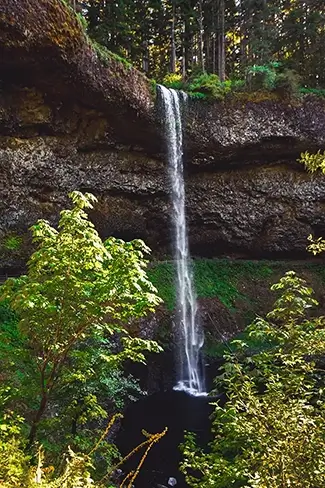 Silver Falls State Park Remote Waterfall, Drake Crossing, Oregon
