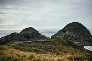 Sisters Rock State Park Textured Cliffs, Port Orford, Oregon