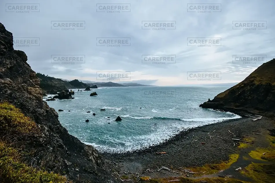 Sisters Rock State Park Stony Shore, Port Orford, Oregon · United States