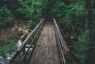 Smalls Falls Bridge, Township E, Maine
