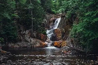 Smalls Falls Stacked Falls, Township E, Maine