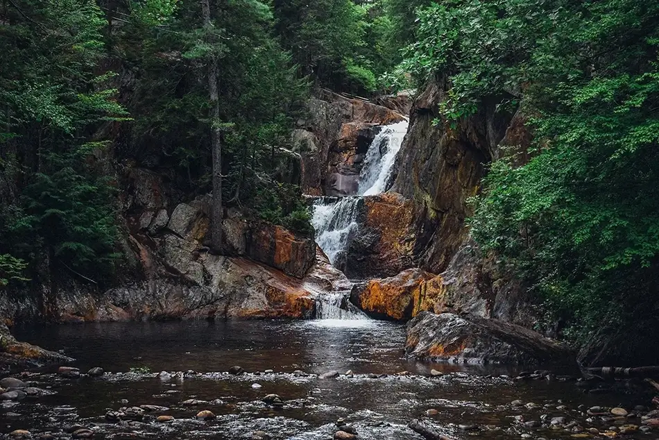 Smalls Falls Stacked Falls, Township E, Maine · United States