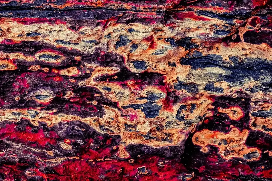 Abstract Marbled Rocky Texture, South Portland, Maine · United States