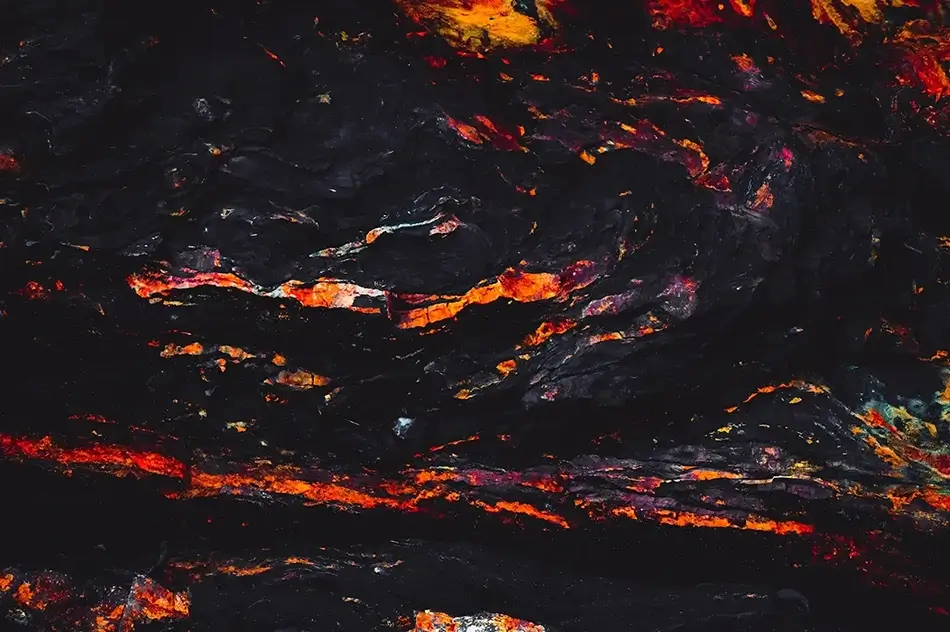 Lava Crust Abstract, South Portland, Maine · United States