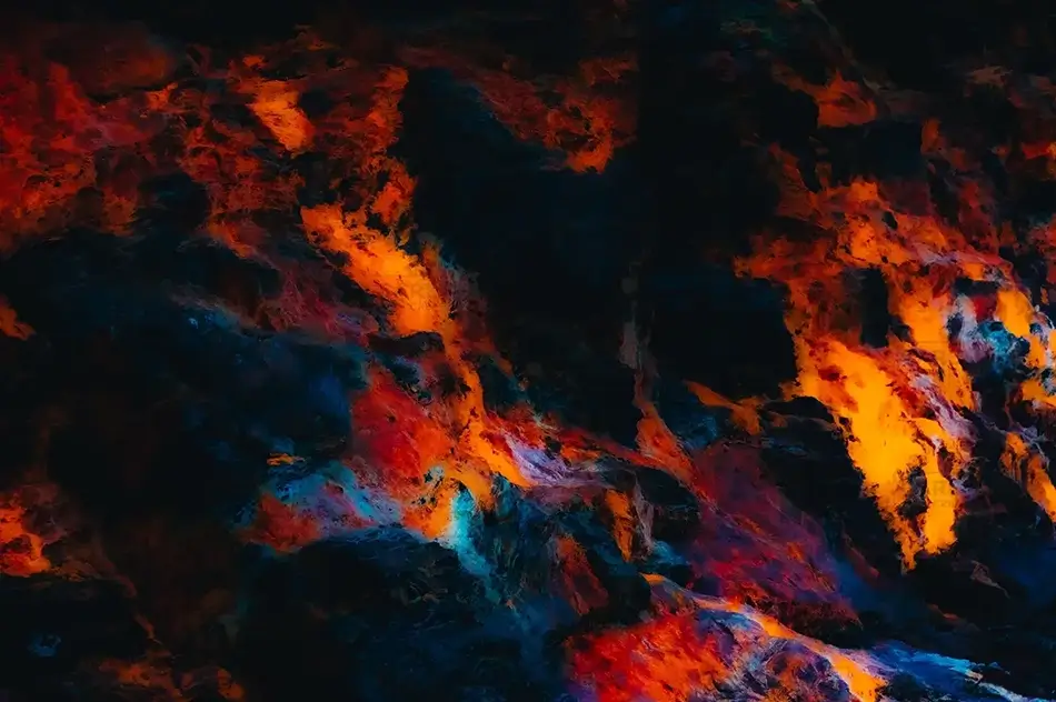 Nebula Blaze Abstract, South Portland, Maine · United States