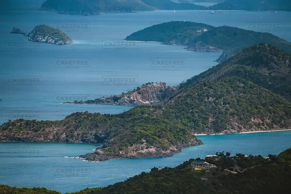 St Thomas Panoramic Ocean View, USVI · Caribbean