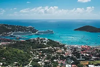 St Thomas Harbor Island View