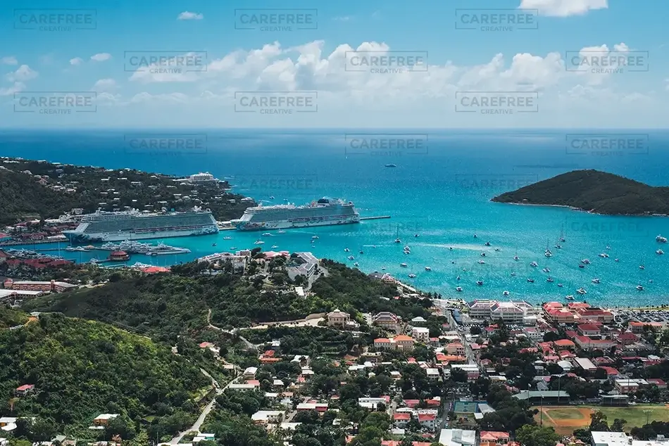 St Thomas Harbor Island View, USVI · Caribbean