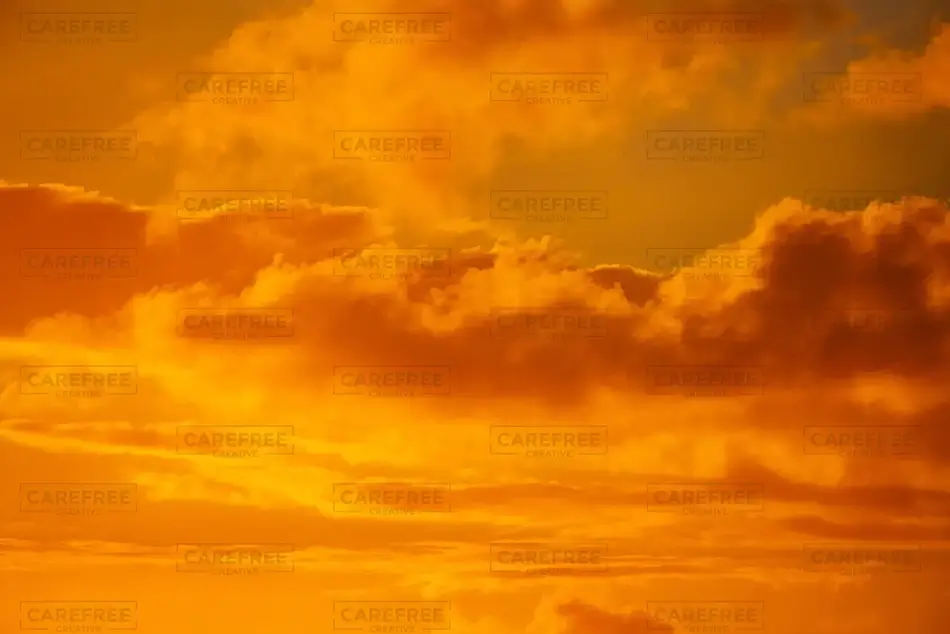 Orange Glow Sunset, USVI · Caribbean