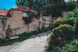 St Thomas Abandoned Weathered Manor