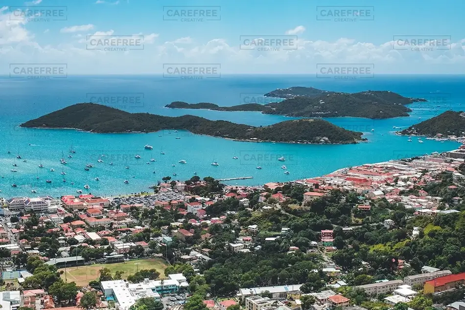 St Thomas Expansive Harbor View, USVI · Caribbean