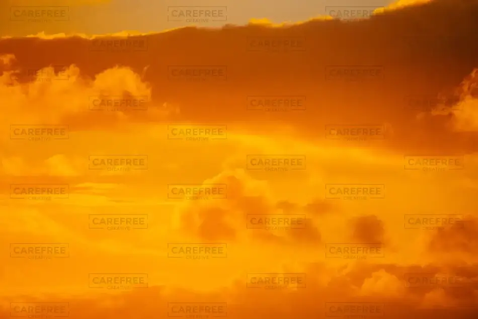 Orange Sunset Textures, USVI · Caribbean