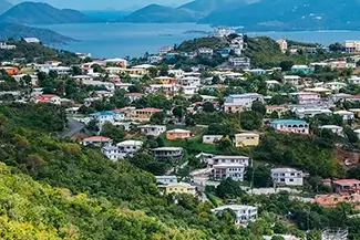 St Thomas Hillside Urban View, USVI