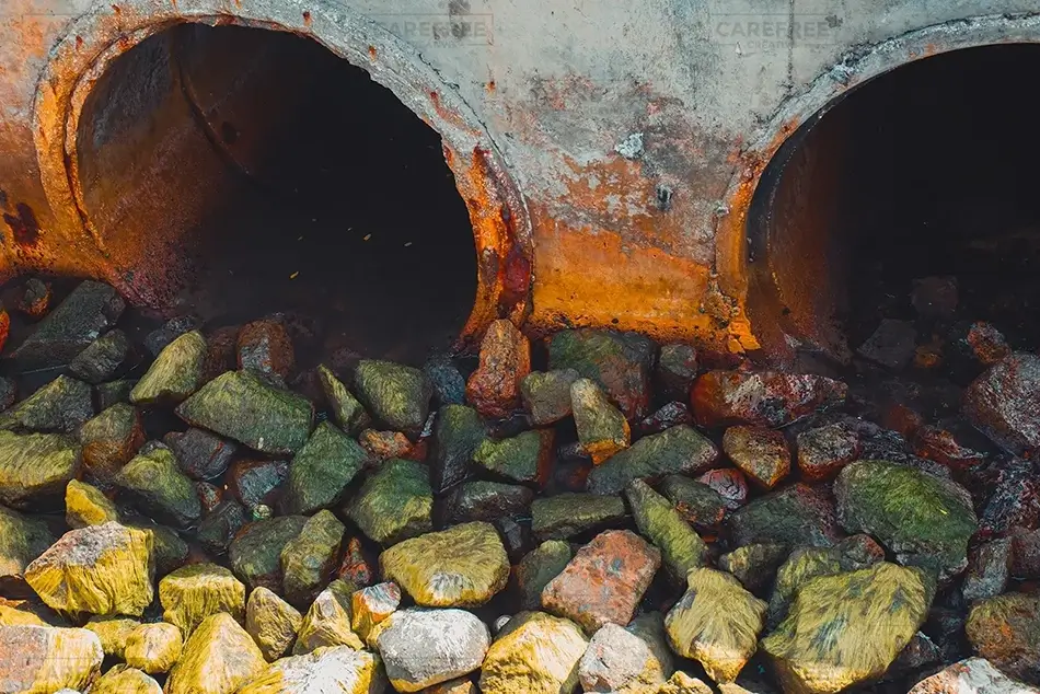 St Thomas Coastal Drainage Pipes, USVI · Caribbean