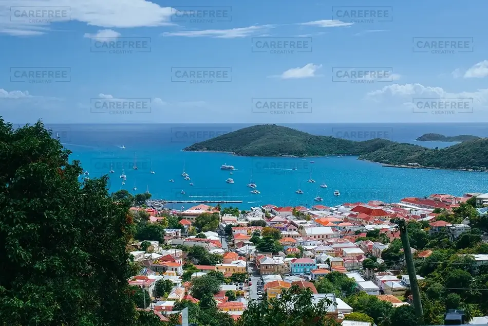 St Thomas Harbor View, USVI · Caribbean