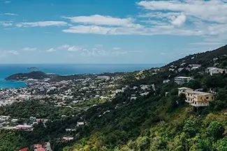 St Thomas Hillside Panorama