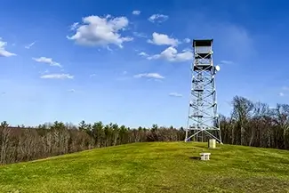 Stratham Hill Park Tower Against the Blue, Stratham Hill Park, New Hampshire