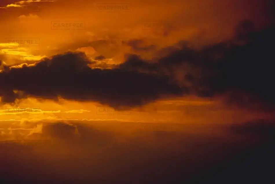 Twilight Hues and Cloudscape, USVI · Caribbean