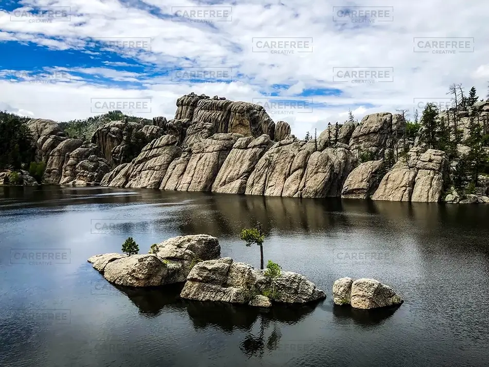Sylvan Lake Panoramic Beauty, Custer County, South Dakota · United States