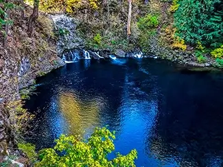 Tamolitch Falls Azure Pool, Sisters, Oregon
