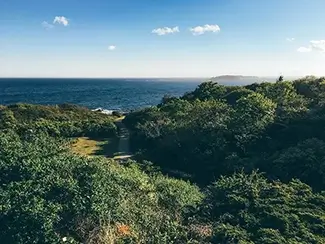 Two Lights State Park Ocean Overlook, Cape Elizabeth, Maine