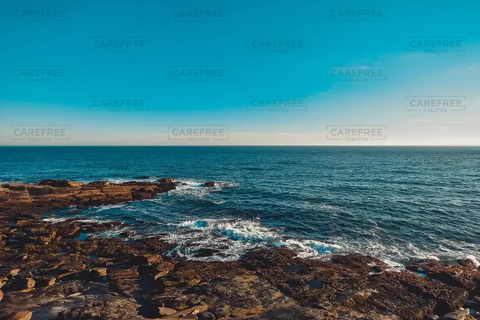 Two Lights State Park Serene Coastal View, Cape Elizabeth, Maine · United States
