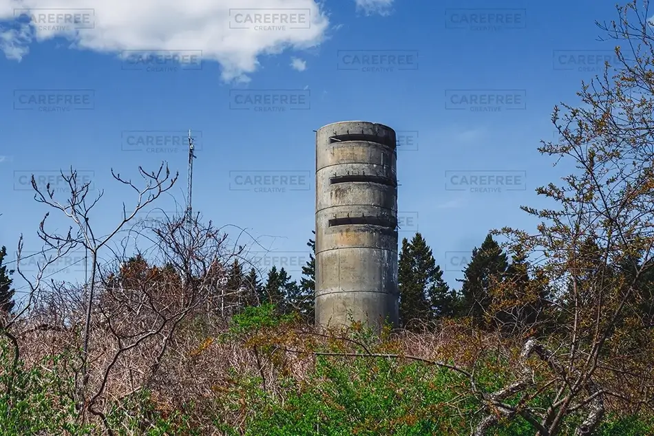 Two Lights State Park Tower Standing Tall, Cape Elizabeth, Maine · United States