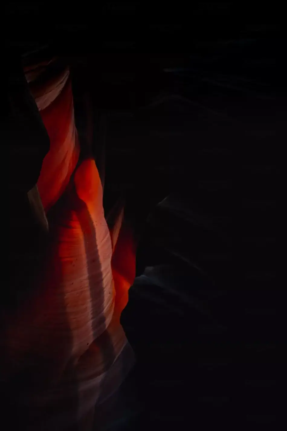 Upper Antelope Canyon Subtle Red Wall, Page, Arizona · United States