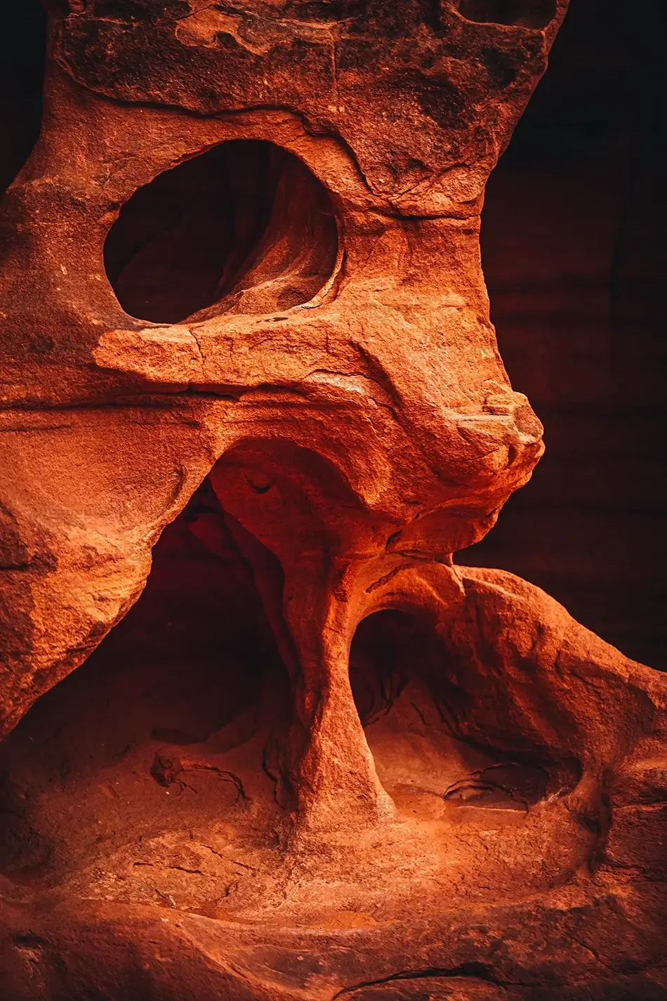 Valley of Fire State Park Tafoni, Las Vegas, Nevada · United States