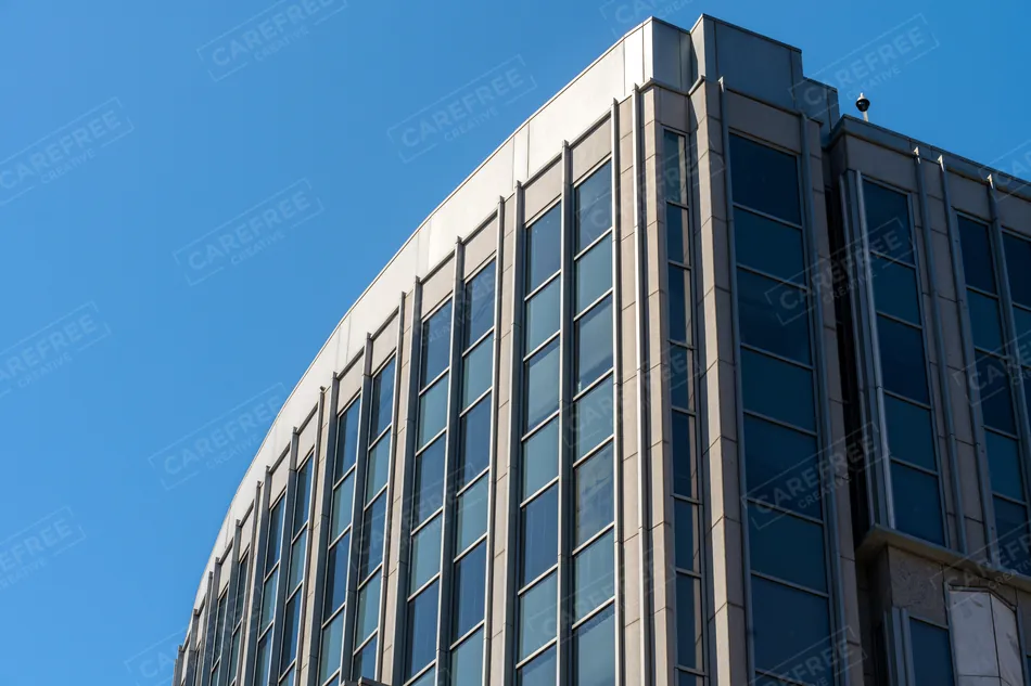 Washington DC Curved Glass Office Facade, Washington, District of Columbia · United States