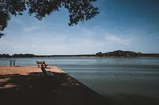 Washington Oaks Serene Lakefront Benches, Palm Coast, Florida