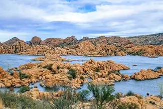Watson Lake Granite Boulder Islands, Prescott, Arizona