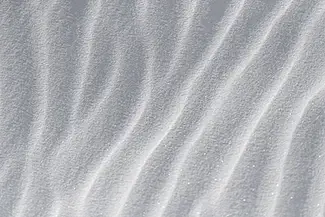 White Sands National Park Rippled Texture Close-Up, New Mexico
